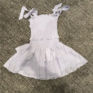 Katie J NYC Light Purple Casual Kids Dress